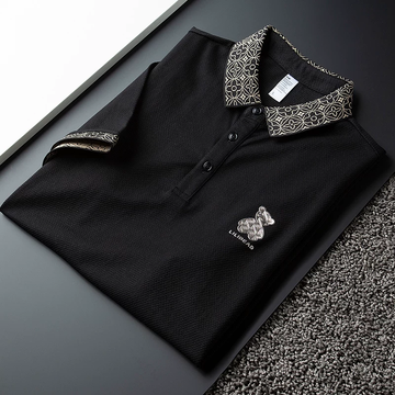 Ornate Collar Heritage Polo T-Shirt