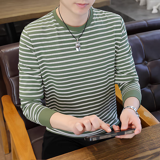 Evergreen Horizon Stripe T-Shirt