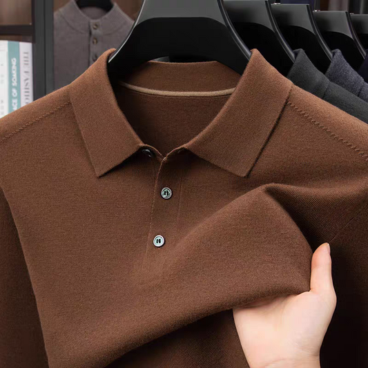 Cinderwood Knit Legacy Polo T- Shirt