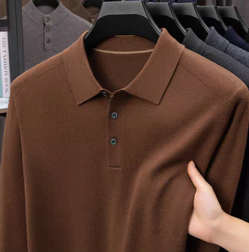 Cinderwood Knit Legacy Polo T- Shirt