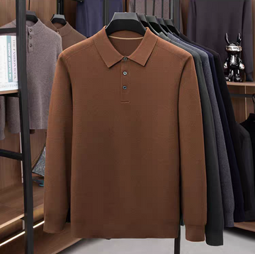 Cinderwood Knit Legacy Polo T- Shirt