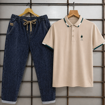 Desert Sage Polo Co-Ord Set