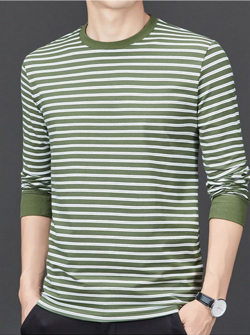 Evergreen Horizon Stripe T-Shirt