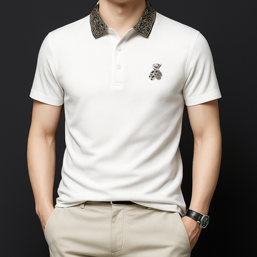 Twilight Sigil Textured Polo T-Shirts