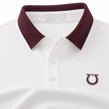 Obsidian Ember Crest Polo